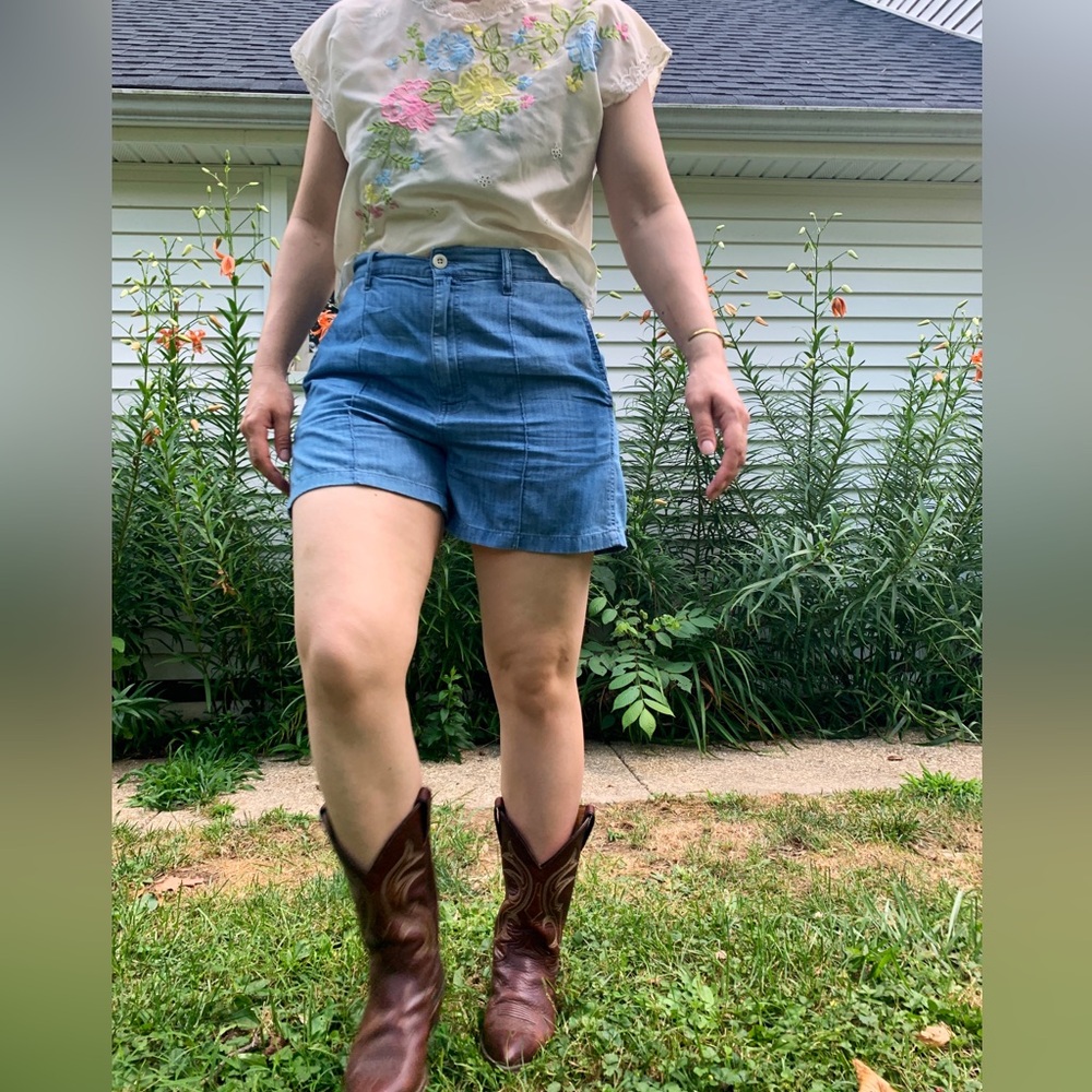 NWT Madewell Chambray Shorts 🧵